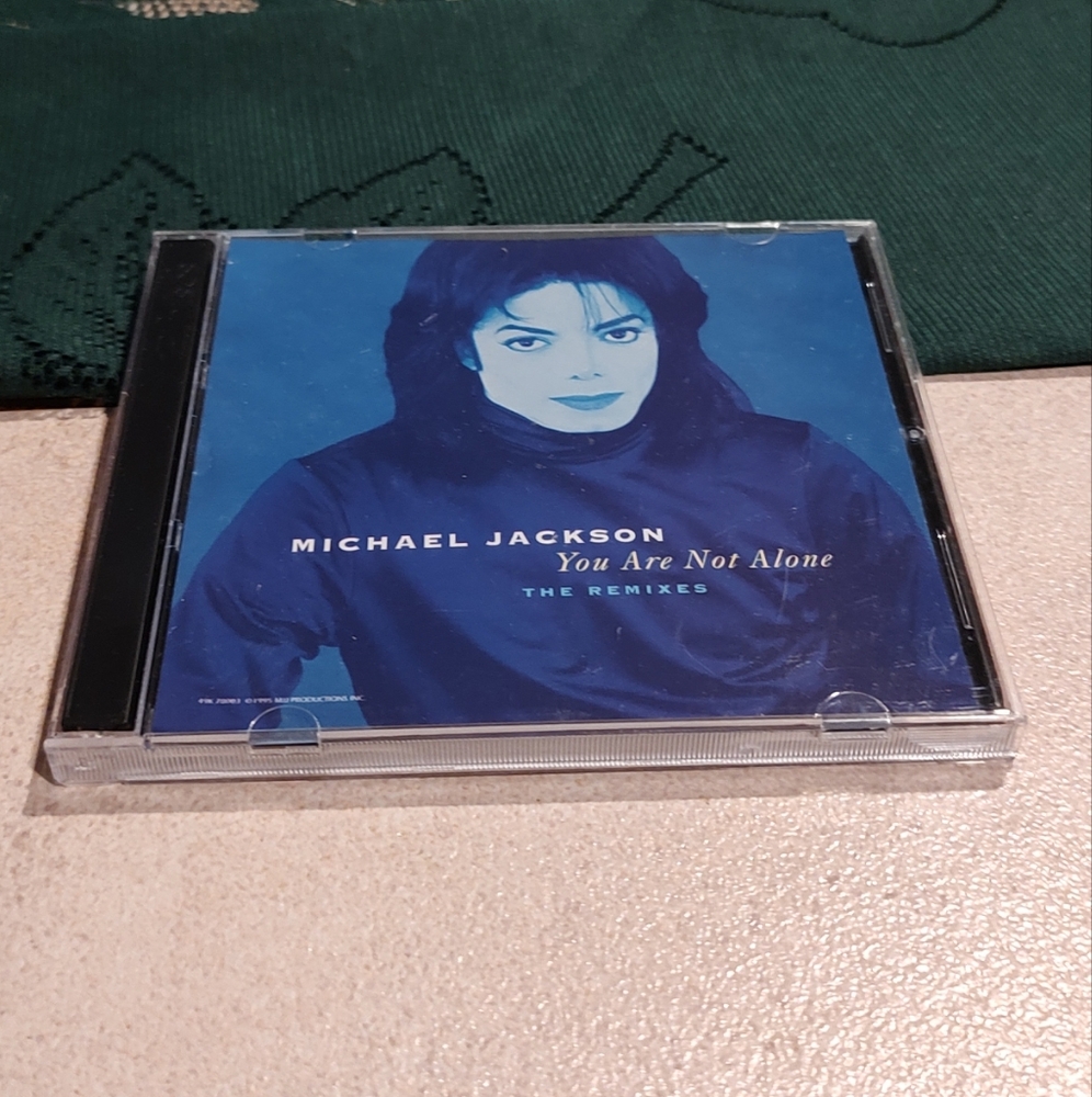 Michael Jackson "You Are Not Alone"  5 trackd Remixes CD Single 1995 Epic Janet
